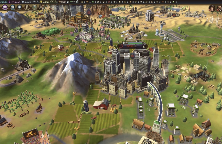 文明6三环以外可以建什么