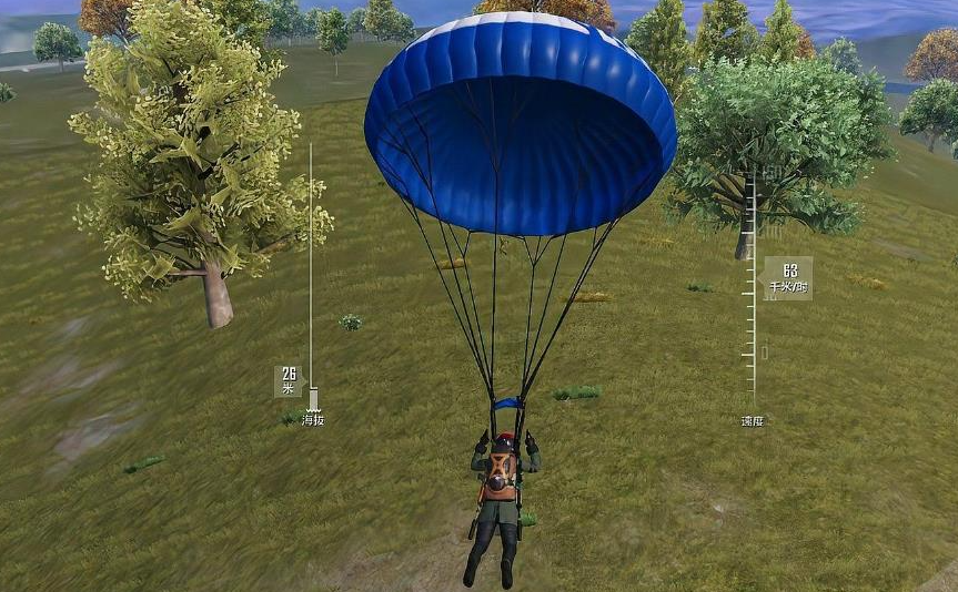 绝地求生开伞如何飘的远