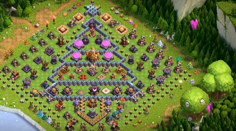 部落冲突如何排大树