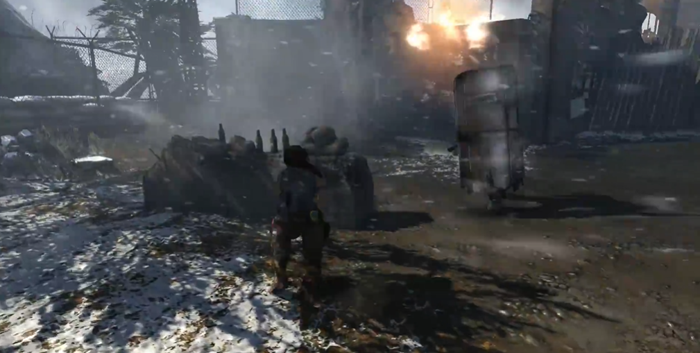 古墓丽影崛起盾牌兵怎么打